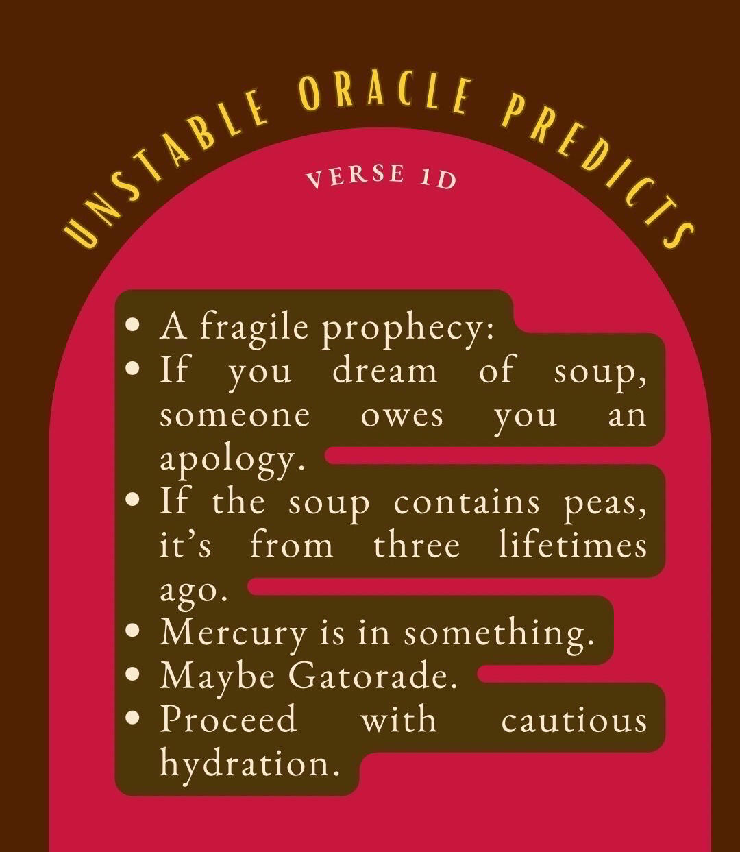 Classified Oracle 🕯️ 🕯️
